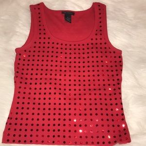 Limited sequin tank